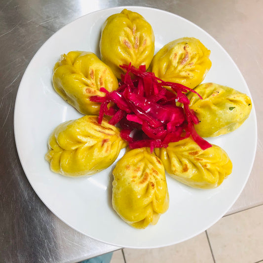 Frozen Cheese and Spinach MoMo