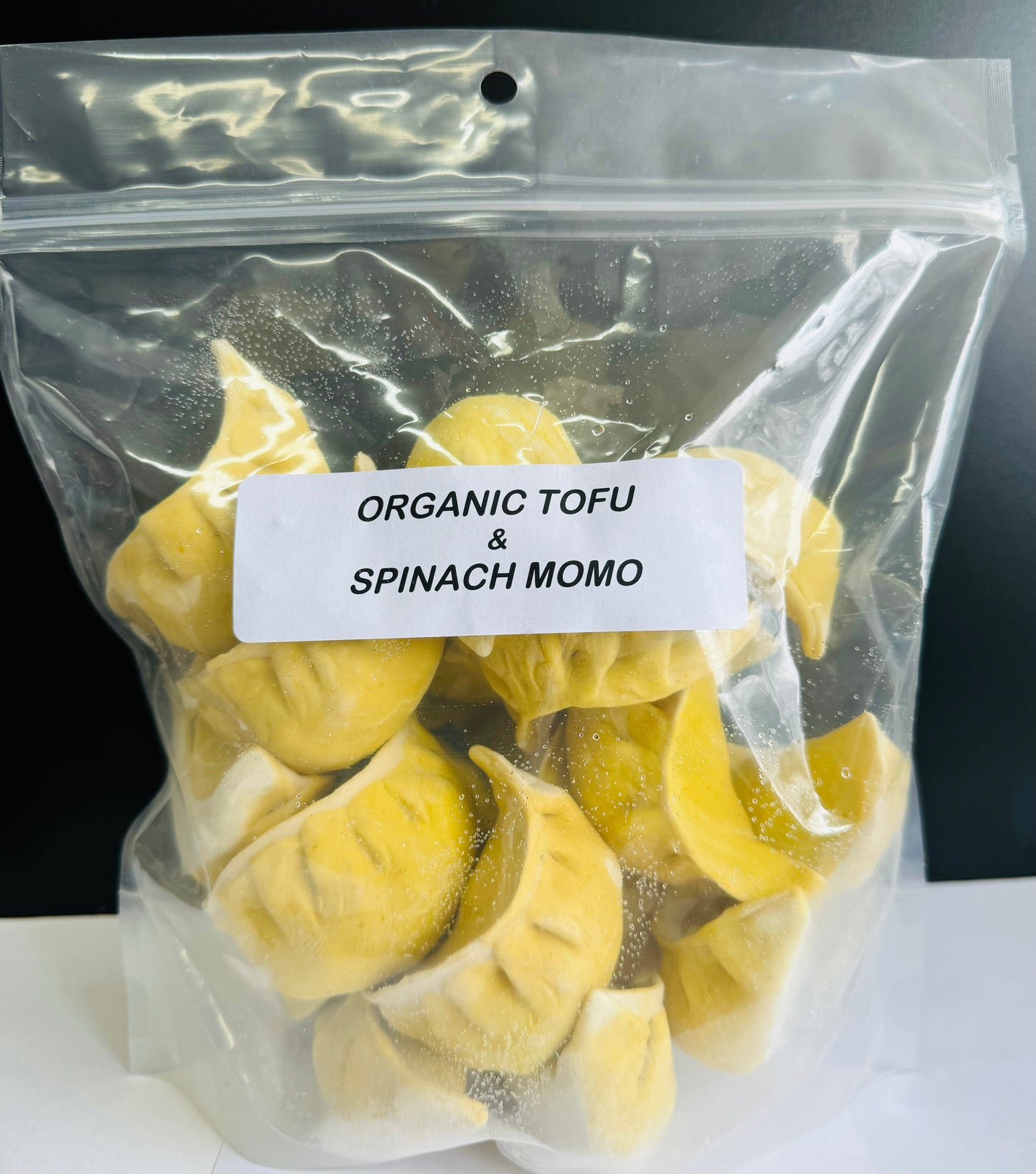Tofu and Spinach MoMos